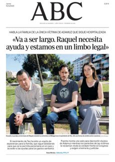 «VA A SER LARGO. RAQUEL NECESITA AYUDA Y ESTAMOS EN UN LIMBO LEGAL»