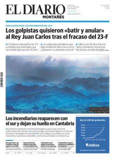 LOS INCENDIARIOS REAPARECEN CON EL SUR Y DEJAN SU HUELLA EN CANTABRIA