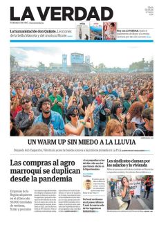 UN WARM UP SIN MIEDO A LA LLUVIA