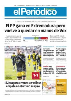 EL ZARAGOZA ARRANCA UN VALIOSO EMPATE EN EL ÚLTIMO SUSPIRO