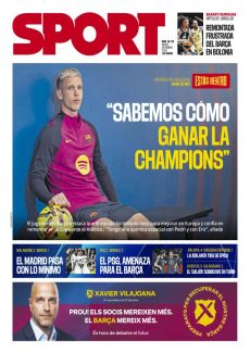 “SABEMOS CÓMO GANAR LA CHAMPIONS”