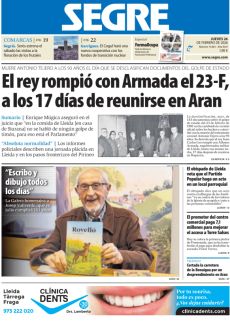 EL REY ROMPIÓ CON ARMADA EL 23-F, A LOS 17 DÍAS DE REUNIRSE EN ARAN