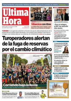 TUROPERADORES ALERTAN DE LA FUGA DE RESERVAS POR EL CAMBIO CLIMÁTICO