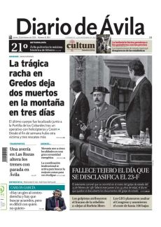 FALLECE TEJERO EL DÍA QUE SE DESCLASIFICA EL 23-F