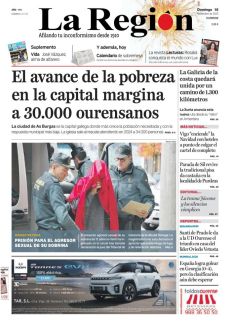 EL AVANCE DE LA POBREZA EN LA CAPITAL MARGINA A 30.000 OURENSANOS