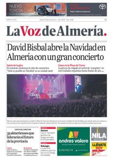 DA VID B ISBA LABRE LA NAVIDAD EN AL ME RÍA CON UN GRAN CONCIERTO