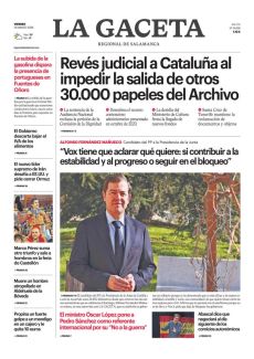 “VOX TIENE QUE ACLARAR QUÉ QUIERE: SI CONTRIBUIR A LA ESTABILIDAD Y AL PROGRESO O SEGUIR EN EL BLOQUEO”