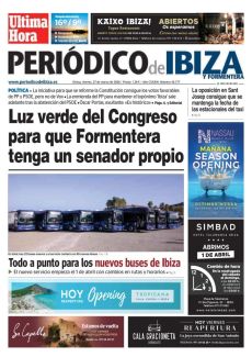 TODO A PUNTO PARA LOS NUEVOS BUSES DE IBIZA