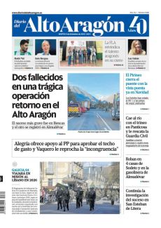 DOS FALLECIDOS EN UNA TRÁGICA OPERACIÓN RETORNO EN EL ALTO ARAGÓN