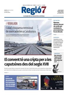 CALAF, CINQUENA TERMINAL DE MERCADERIES A CATALUNYA