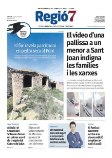 EL FOC REVELA PATRIMONI EN PEDRA SECA AL PONT