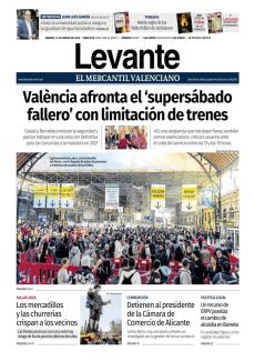 VALÈNCIA AFRONTA EL ‘SUPERSÁBADO FALLERO’ CON LIMITACIÓN DE TRENES