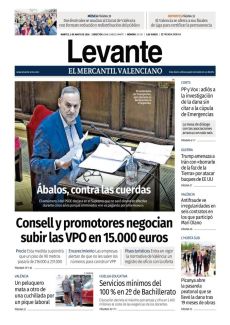 ÁBALOS, CONTRA LAS CUERDAS